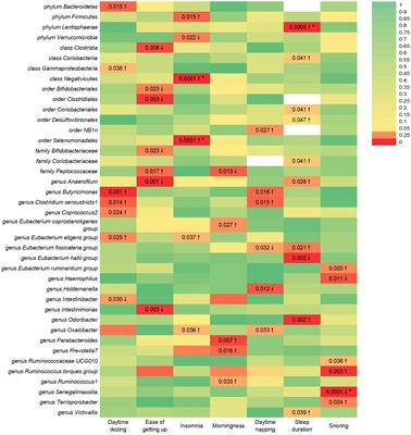 Association between sleep-related phenotypes and gut microbiota: a two-sample bidirectional Mendelian randomization study